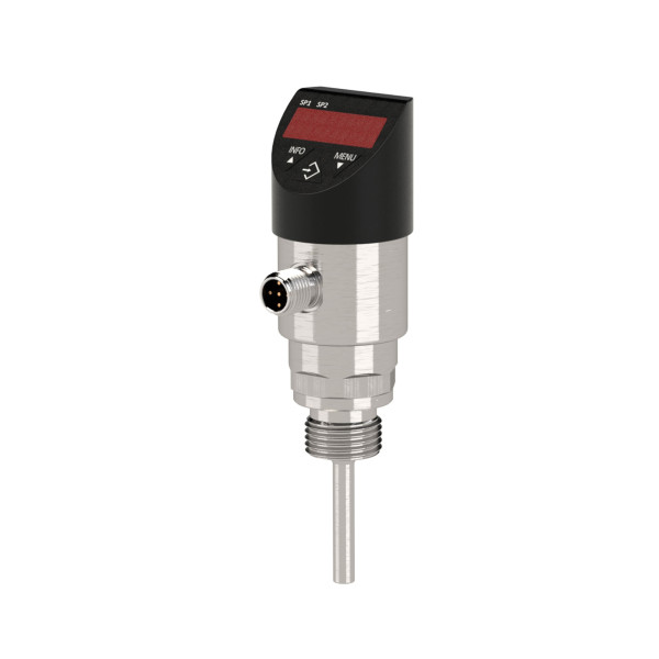 Wika Elektronischer Temperaturschalter, TSD-30, PNP, IO, 5-polig,100mm, 148333