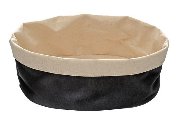 APS Brottasche, 20 x 15 cm, Höhe: 7 cm, Baumwolle, beige, schwarz, maschinenwaschbar bis 30 Grad, 30361
