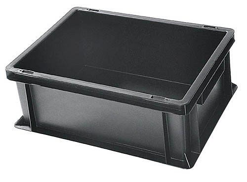 Bedrunka+Hirth Lagerbehälter-leitfähig 255 x 355 x 317 mm, Maße in mm (BxTxH): 300 x 400 x 320, E5310.31