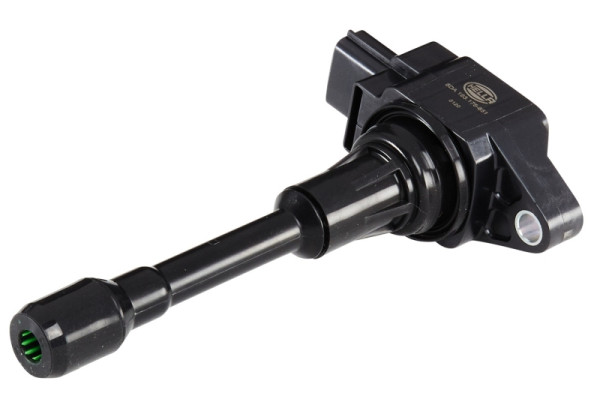 HELLA Zündspule, 12V, 3-polig, Kerzenschachtzündspule, geschraubt, 5DA 193 175-851