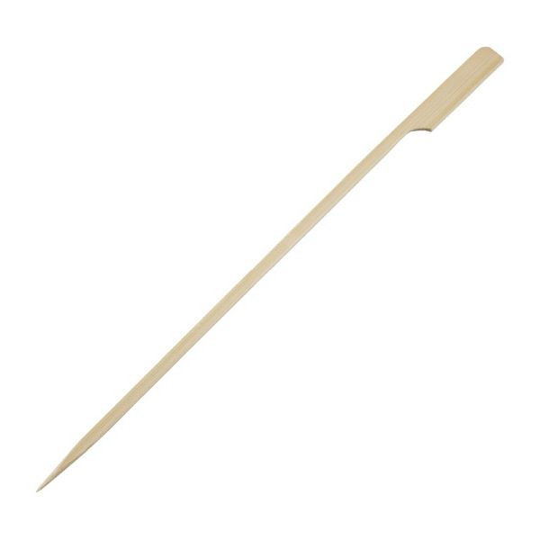 Fiesta Green Biologisch abbaubare Bambusspieße Paddelform 21cm, VE: 100 Stück, DB497