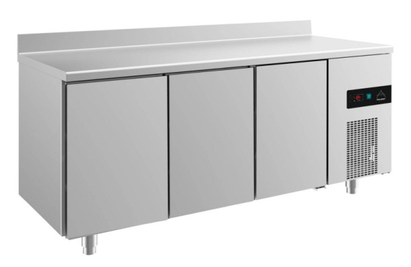 A&S Polarny Kühltisch -2 bis +8°C mit 3 Türen, 1865 x 700 x 850 mm, mit Aufkantung, KT3TTTA