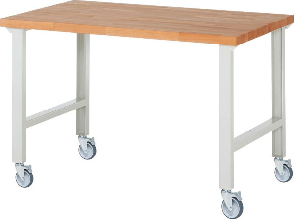 RAU Fahrbare Werkbank 7000-1, 1500x900x1000mm, 4 Lenkrollen, 05-7000-1-159B4S4.12