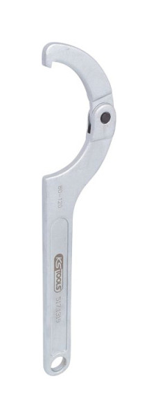 KS Tools Gelenk-Hakenschlüssel mit Nase, 80-120 mm, 517.1319