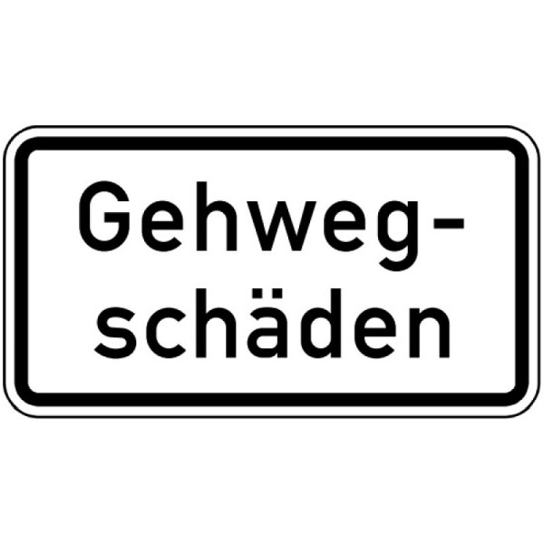Stein HGS Gehwegschäden Nr. 2009, 330x600mm /RA2/Alform, 2009-222