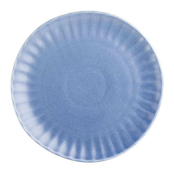 Olympia Corallite Teller Blau 280mm (6 Stück), von Fossilien inspiriert, FU200