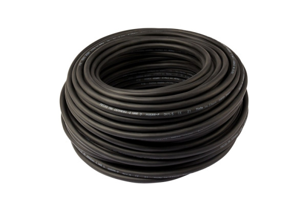 HELLA Leitungssatz, A05 RR-F, 3-adrig, Kabelfarbe: schwarz, 1.5mm², Länge: 50m, 8KL 713 742-001