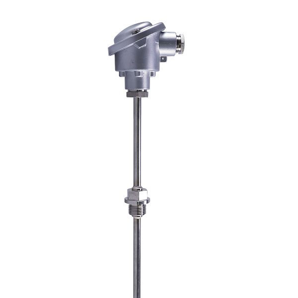 JUMO Widerstandsthermometer, 1xPt100 zl, 9x400mm, G 1/2, -50 bis +400°C, 00055564