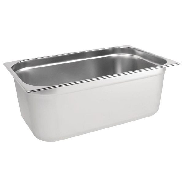 Vogue GN-Behälter Edelstahl 200mm GN1/1, für Kühlschränke, K918