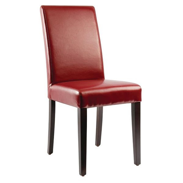 Bolero Esszimmerstühle Kunstleder rot, VE: 2 Stück, GH443