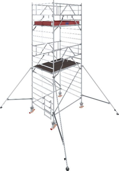 Krause Stabilo Fahrgerüst S5000 Feldlänge: 2,00m, Arbeitshöhe: 6,30m, 786036