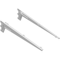 Produktbild von Element System Winkelträger, MIT CLIP, Links und Rechts, LOSE, 480 mm, WEISS, VE: 10 Paare, 10300-00000 Element System Winkelträger, MIT CLIP, Links und Rechts, LOSE, 480 mm, WEISS, VE: 10 Paare, 10300-00000