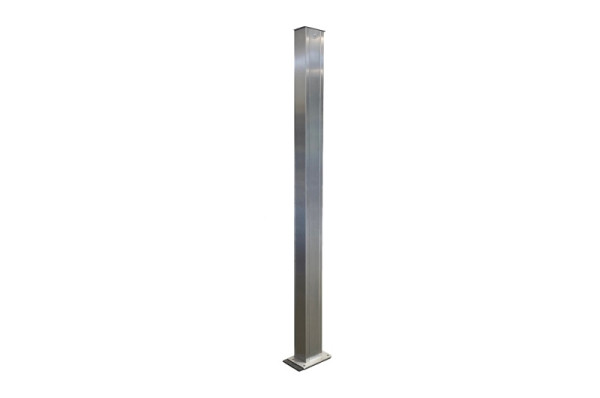 Solvido 2N STELE PKW+LKW AP3 Edelstahl VA Stele, für 2N IP Verso, für je 3 Module, Bedienhöhe PKW+LKW, Außeneinsatz, 239980