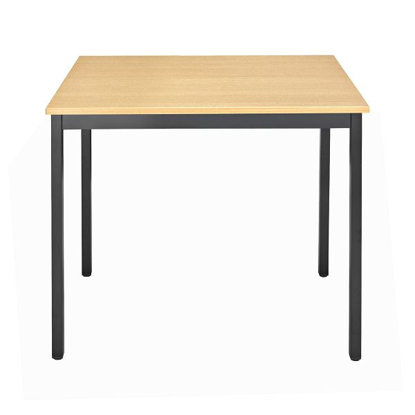 Bisley Mehrzwecktisch, Breite 700 mm, Tiefe 600 mm, 19mm Tischstärke, 334 anthrazitgrau x BC buche, MT0706BC334