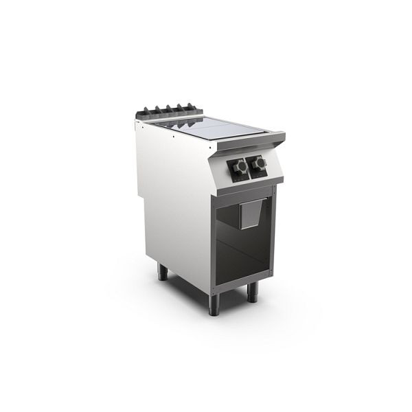 Mareno M1-700 Plancha mit 2 flachen Kochplatten, 40cm, 400(B)x750(T)x900(H)mm, PL74EG, 171.138