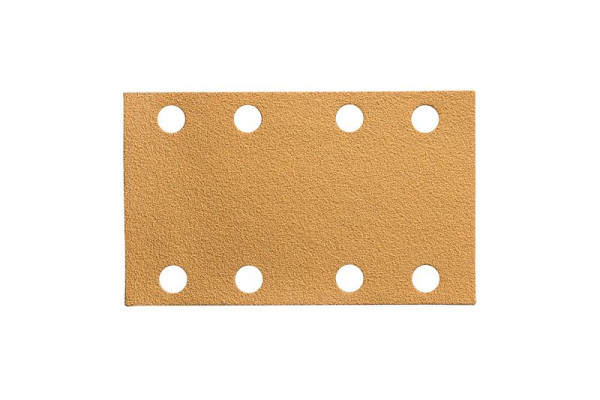 Mirka Schleifscheibe GOLD 81x133mm Grip 8-fach gelocht P120, VE: 50 Stück, 2368805012