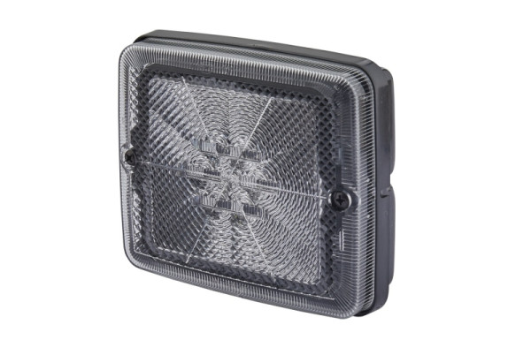 HELLA LED-Rückfahrscheinwerfer - 24V - Anbau - für waagerechte Befestigung - Kabel: 100mm - Stecker: Flachstecker, 2ZR 013 236-251