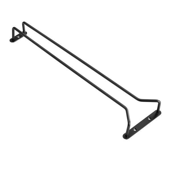 Stalgast Gläserschiene, einreihig, schwarz, Länge 400 mm, BE0813400