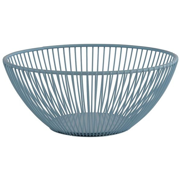 APS Korb -SVART- in dream blue Ø 20 cm, Höhe: 8 cm, 30453