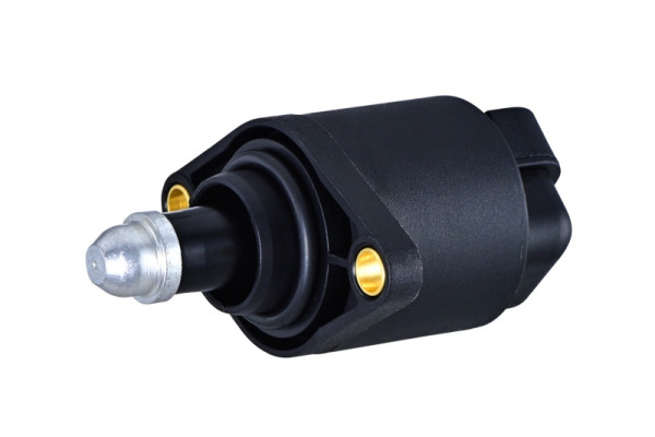 HELLA Leerlaufregelventil, Luftversorgung, 12V, 4-polig, geschraubt, elektrisch, Anzahl der Befestigungsbohrungen: 2, mit Dichtungen, 6NW 358 192-161