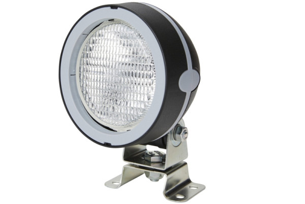 HELLA Halogen-Arbeitsscheinwerfer - Mega Beam - 12/24V - Bügelbefestigung - Bodenausleuchtung - Stecker: AMP, 1GM 996 134-171