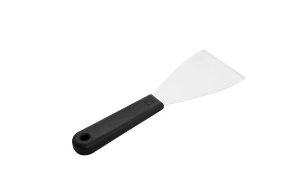 Schneider Spachtel, Edelstahl, 80 mm, harter Griff (schwarz), 200502
