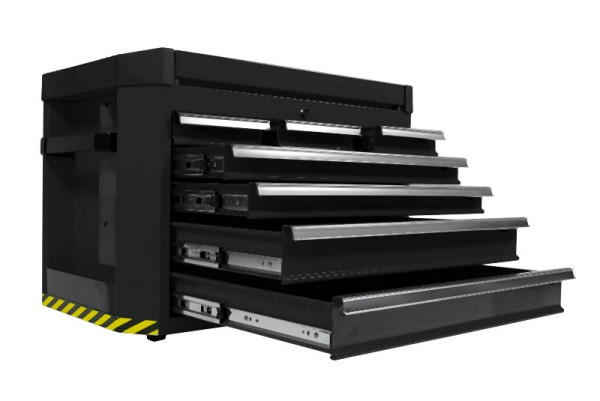 Metra Werkzeugkiste, Aufsatz, Professional Serie, schwarz, 10267