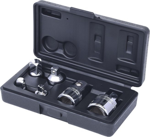 KS Tools CHROMEplus Vergrößerungs- und Reduzieradapter-Satz, 6-teilig, 918.0106