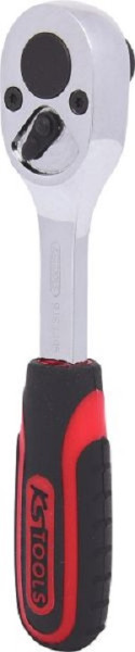 KS Tools 1/4" CHROMEplus Bit-Umschalt-Knarre, 115mm, 918.1495