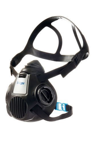 Dräger Halbmaske X-plore 3500, Größe M, Bajonett-Anschluss, ohne Filter, EN 140, 180084