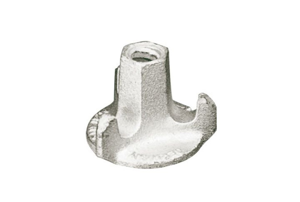 Schake Flügelmutter, 3 - armig verzinkt 100mm, 113013, 4250384701154