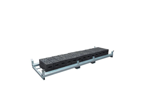 Schake Lager- und Transporttraverse für 30 Fußplatten, 3B215