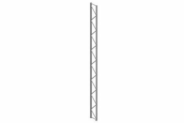 Meta Ständer 120/20 9300x800 mm, verzinkt, für Palettenregal MULTIPAL, 20095099
