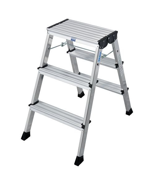 Krause Rolly Klapptritt 2x3 Stufen, Alu, 130068, 4009199130068