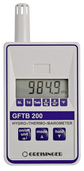 Greisinger GFTB 200 Hygro-/Thermo-/Barometer, 600161