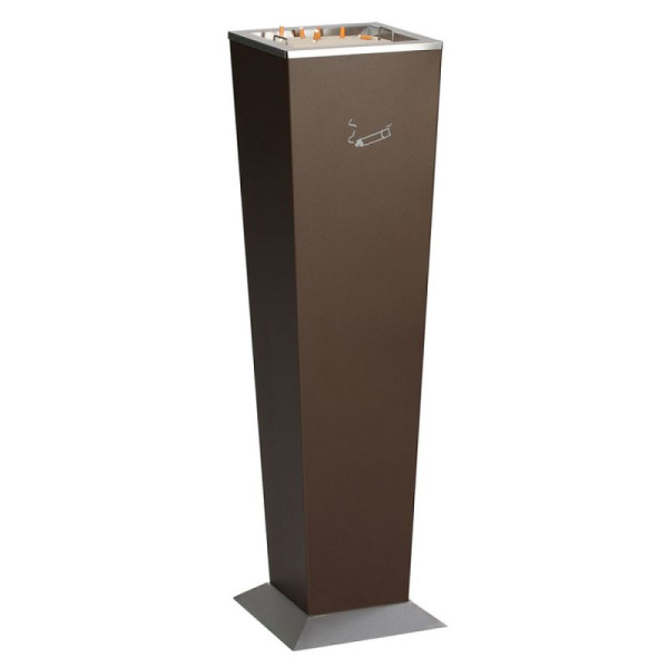 Stein HGS Aschersäule -Cubo Calvino-, Aschereinsatz /deep-brown, 23980