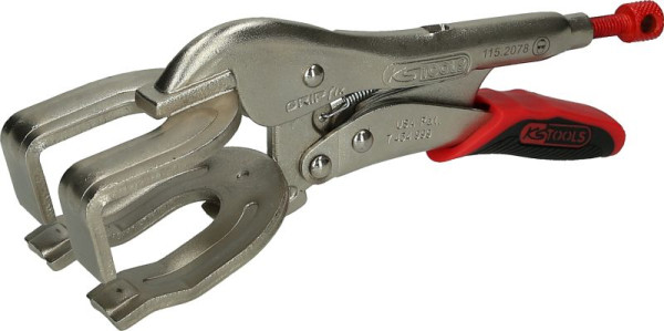 KS Tools Schweiß-Gripzange mit Easy-Release, 45mm, Länge 220mm, 115.2078
