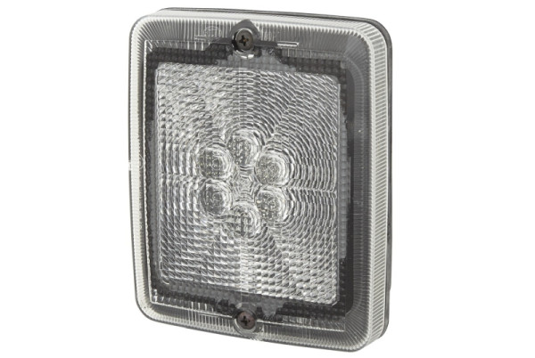 HELLA Blinkleuchte, LED, 12V/geschraubt, Farbe: glasklar, Kabel: 100mm, Stecker: Flachstecker, hinten, mit Blinklicht (LED), 2BA 013 236-131
