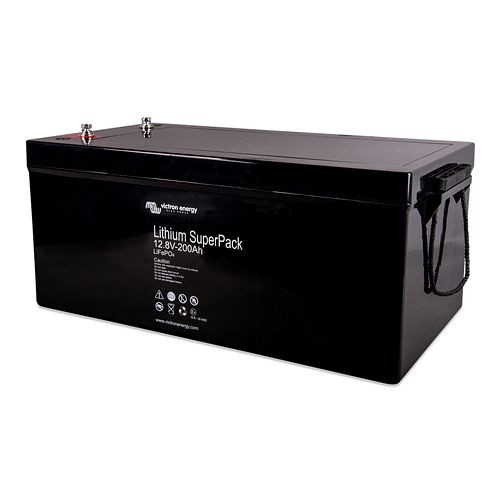 Victron Energy Batterie Lithium SuperPack 12,8V/200Ah (M8), 1-67-012440, BAT512120705