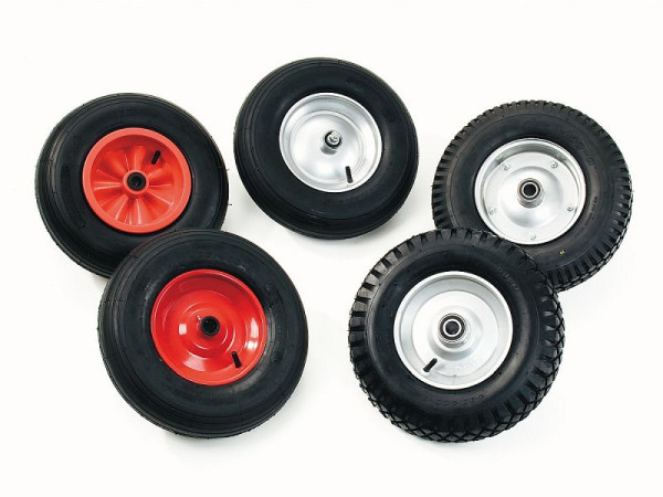 Growi Luft-Rad 400/100 für 100 Liter Universalkarre, mit Achse 12x175mm, Gleitlager 20x128mm, 10310740