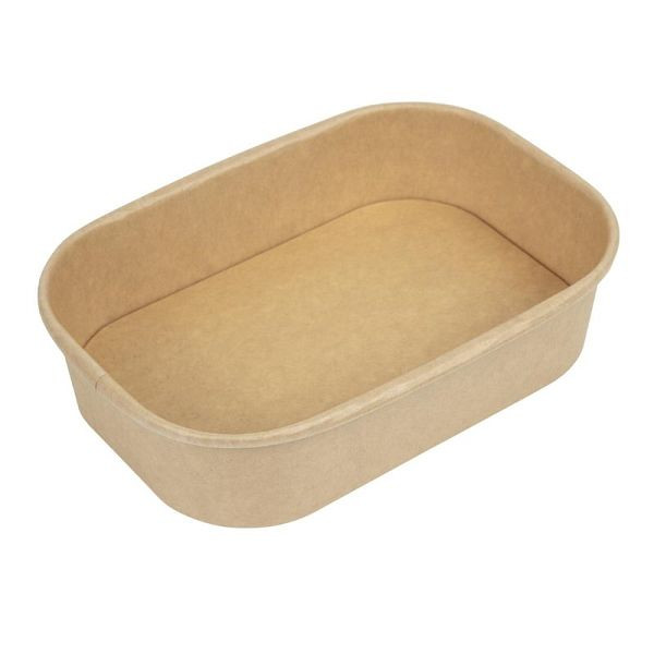 Colpac Stagione Recycelbare mikrowellengeeignete Lebensmittelboxen 500 ml (300 Stück), FP457