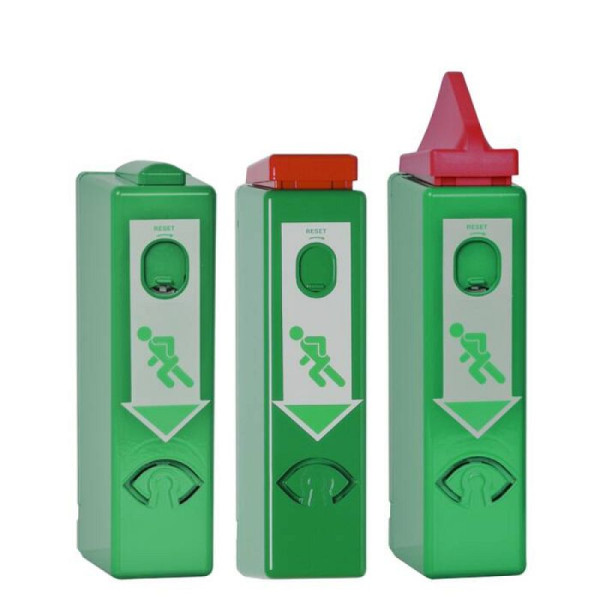 Stein HGS Einhand-Türwächter nach DIN EN 179, mit Voralarm / für Panikstange Gehäuse langnachleuchtend, gh9940-2