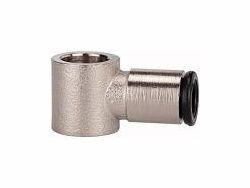 Riegler L-Ringstück, Betriebstemperatur max.: 70 °C, Betriebstemperatur min.: -20 °C, Material: Messing vernickelt, 108839