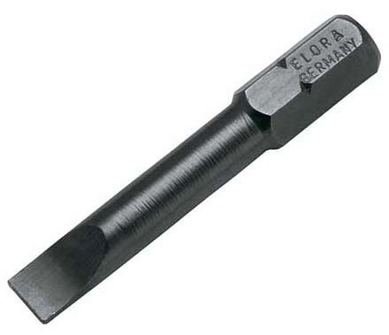 ELORA Schraubendreherbit 1/4", Schlitz, 3000-IS 1,6x8, 3000016085200