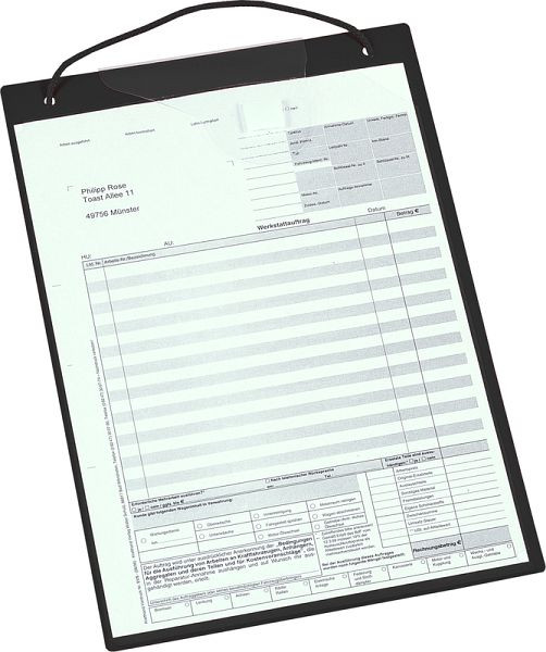 Eichner Auftragstasche "Eco", Schwarz, VE: 10 Stück, 9015-00556