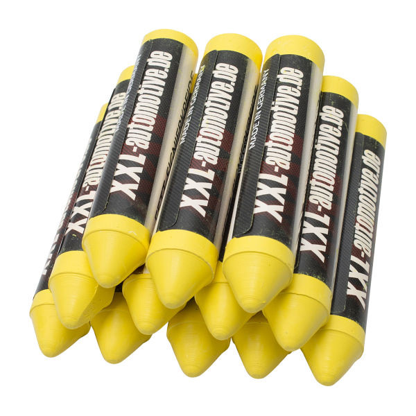 RepTools Gelbe Signierkreide-Reifenkreide 17,5mm, 12 Stück, XXL-117789