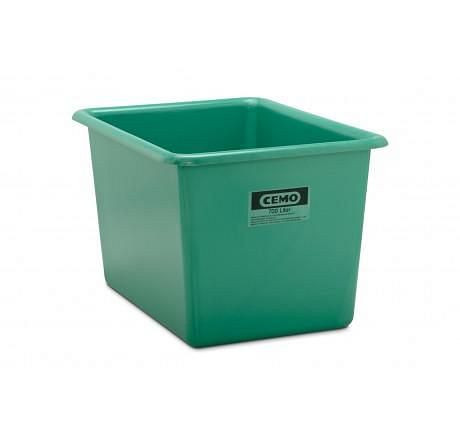 Cemo Rechteckbehälter 550l grün, Maße: 132 x 97 x 63 cm, Standard, 1147, 4052886109755