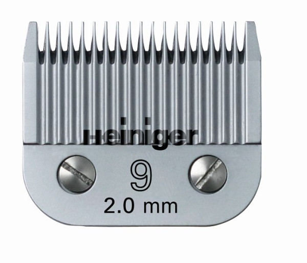 Heiniger #9 / 2.0 mm Scherkopf Pferde / Hunde, 707-933