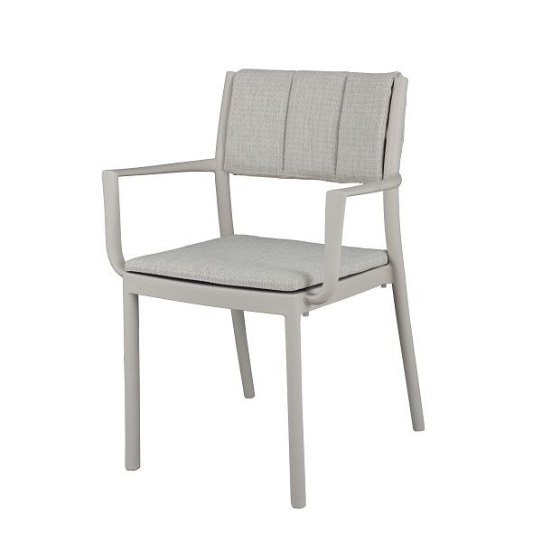 Feros Rocco Stapelbarer Sessel, Sand, 59,7 x 52 x 82,9 cm, 151593