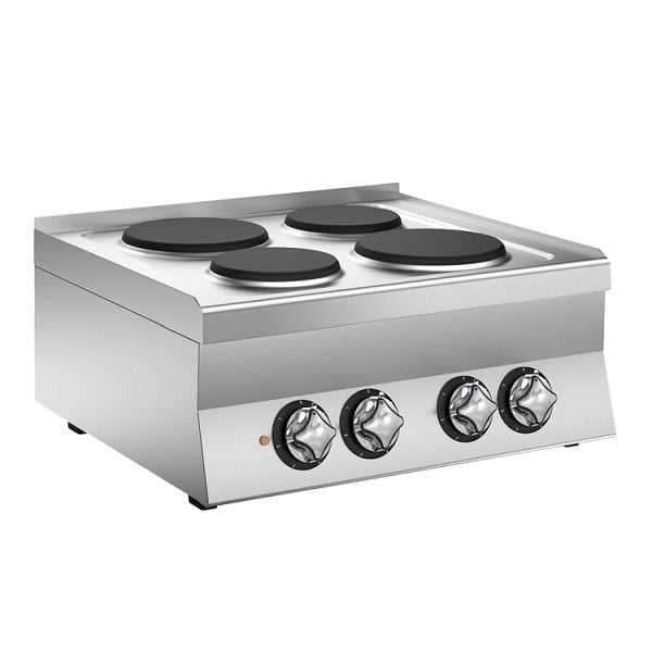 Mareno M1-600 Elektroherd mit 4 Kochplatten, 70cm, Voltage / Leistungsaufnahme: 400V / 8,2kW, 161.016